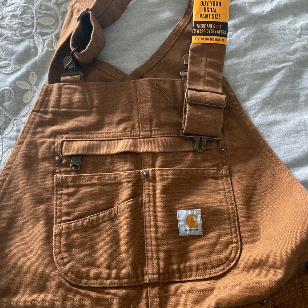 Carhartt Women’s Rugged Flex loose Fit overalls